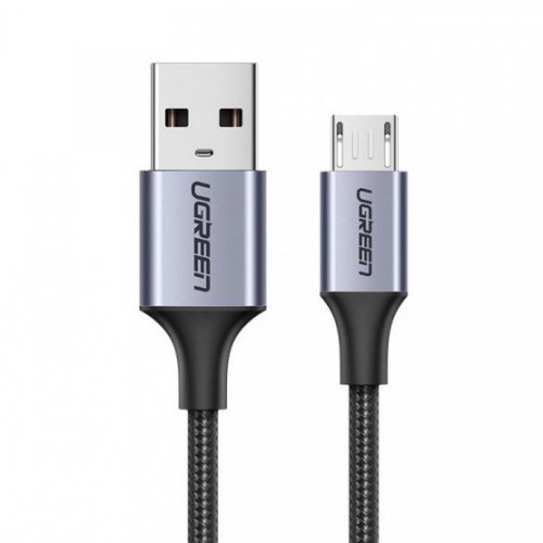 

Ugreen US290 USB 2.0 to microUSB 2.4A 1m (60146) Black