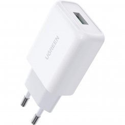 Мережевий зарядний пристрій Ugreen CD122 USB 3A 18W (10133) White