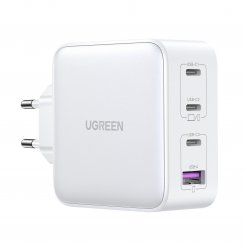 Мережевий зарядний пристрій Ugreen CD226 USB + 3 x USB Type-C 100W (15337) White