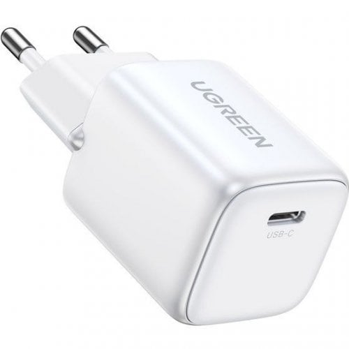 Купить Сетевое зарядное устройство Ugreen Nexode Mini CD318 USB Type-C 20W (15324) White - цена в Харькове, Киеве, Днепре, Одессе
в интернет-магазине Telemart фото