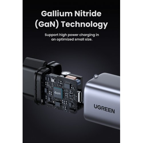 Build a PC for Ugreen Nexode Mini CD319 USB Type-C 30W (90666) Gray with  compatibility check and compare prices in France: Paris, Marseille, Lisle  on NerdPart
