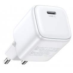 Мережевий зарядний пристрій Ugreen Nexode Mini CD319 USB Type-C 30W (15326) White