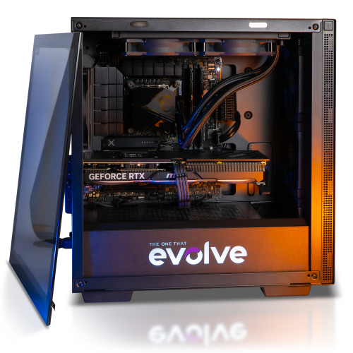 Продать Компьютер EVOLVE SpecialPart Gaming PC (EVSP-GPi1350N407-D532S1TBk) Black по Trade-In интернет-магазине Телемарт - Киев, Днепр, Украина фото