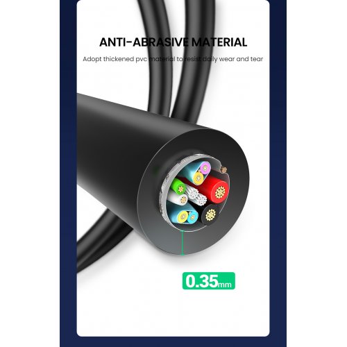 Кабель Ugreen US199 USB to Lightning 2.4A 1.5m (60162) Silver купити в Україні | Telemart фото
