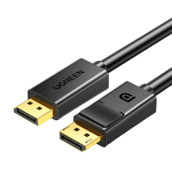 Кабель Ugreen DP102 DisplayPort to DisplayPort 4K 3D 1.2 5m (10213) Black