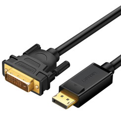 Кабель Ugreen DP103 DisplayPort to DVI-D 2m (10221) Black
