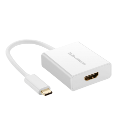 Адаптер перехідник Ugreen USB Type-C to HDMI 1.4 0.15m (40273) White