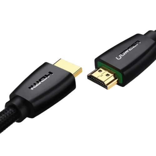 Купити Кабель Ugreen HD118 HDMI to HDMI 2.0 4K 1m (40408) Black - ціна в Києві, Львові, Вінниці, Хмельницькому, Франківську, Україні | інтернет-магазин TELEMART.UA фото
