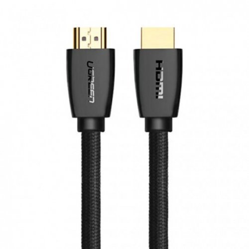 Купити Кабель Ugreen HD118 HDMI to HDMI 2.0 4K 1.5m (40409) Black - ціна в Києві, Львові, Вінниці, Хмельницькому, Франківську, Україні | інтернет-магазин TELEMART.UA фото