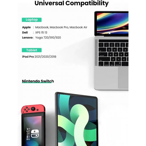 Купить Сетевая карта Ugreen CM199 USB Type-C to RJ-45 Ethernet (50737) Grey - цена в Харькове, Киеве, Днепре, Одессе
в интернет-магазине Telemart фото