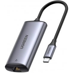 Мережева карта Ugreen CM275 USB Type-C to RJ-45 Ethernet (70446) Black