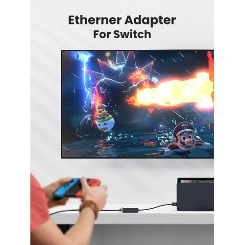 Купить Сетевая карта Ugreen CR110 USB 2.0 to RJ-45 Ethernet (20254) Black - цена в Харькове, Киеве, Днепре, Одессе
в интернет-магазине Telemart фото