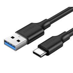 Кабель Ugreen US184 USB 3.0 to USB Type-C 1m (20882) Black