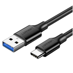 Кабель Ugreen US184 USB 3.0 to USB Type-C 2m (20884) Black