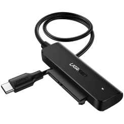 Кабель-адаптер Ugreen CM321 USB Type-C to SATA (70610) Black