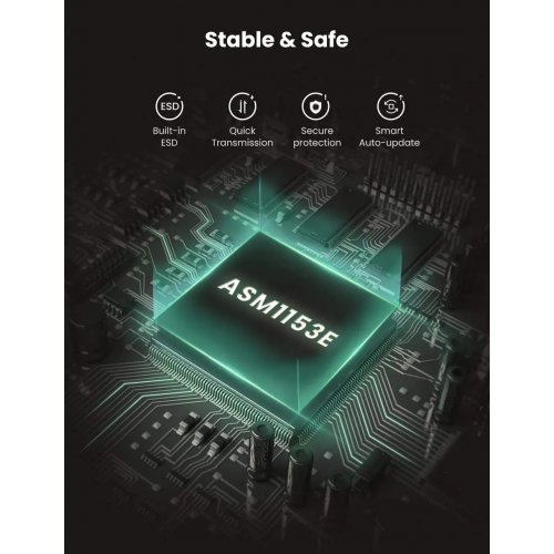 Купить Кабель-адаптер Ugreen CM321 USB Type-C to SATA (70610) Black - цена в Харькове, Киеве, Днепре, Одессе
в интернет-магазине Telemart фото
