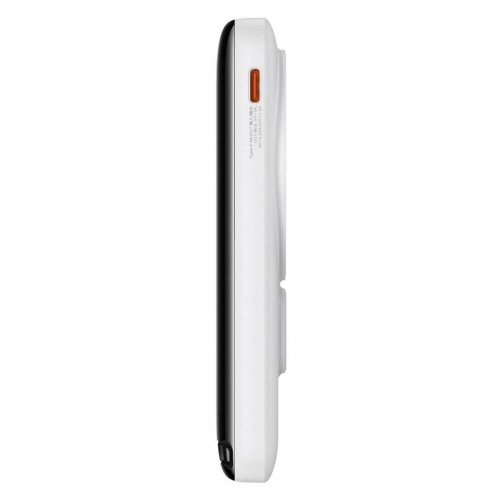 Купити Powerbank Baseus Magnetic Bracket Wireless 10000mAh 20W with cable Type-C (PPCX000002) White - ціна в Києві, Львові, Вінниці, Хмельницькому, Франківську, Україні | інтернет-магазин TELEMART.UA фото