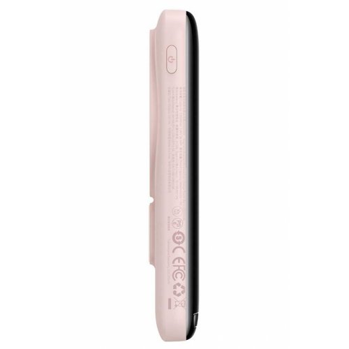 Купить Powerbank Baseus Magnetic Bracket Wireless 10000mAh 20W with cable Type-C (PPCX000004) Pink - цена в Харькове, Киеве, Днепре, Одессе
в интернет-магазине Telemart фото