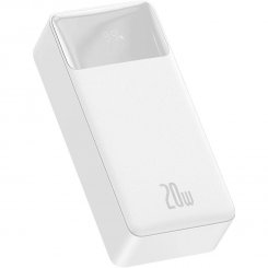 Powerbank Baseus Bipow Digital Display 30000mAh 20W (PPDML-N02) White