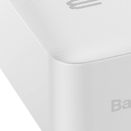 Powerbank Baseus Bipow Digital Display 30000mAh 20W (PPDML-N02) White купити в Україні | Telemart фото