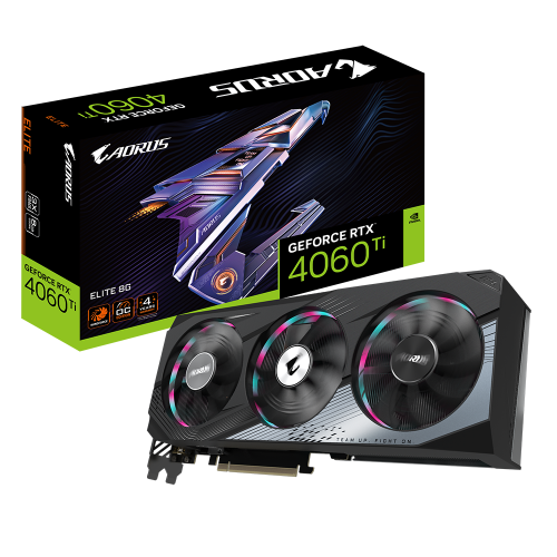 Build a PC for Video Graphic Card Gigabyte GeForce RTX 4060 Ti AORUS Elite  8192MB (GV-N406TAORUS E-8GD) with compatibility check and compare prices in  France: Paris, Marseille, Lisle on NerdPart