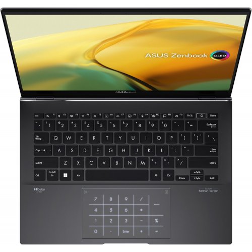Продати Ноутбук Asus Zenbook 14 OLED UM3402YA-KM191W (90NB0W95-M012K0) Jade Black за Trade-In у інтернет-магазині Телемарт - Київ, Дніпро, Україна фото