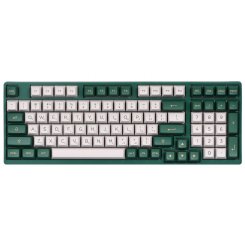 Клавіатура AKKO 3098S World Tour London RGB TTC Speed Silver (6925758615471) Green/White