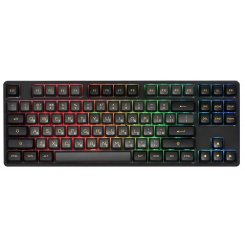 Клавіатура AKKO 5087B Plus RGB Akko CS Silver Switches (6925758620291) Black/Gold