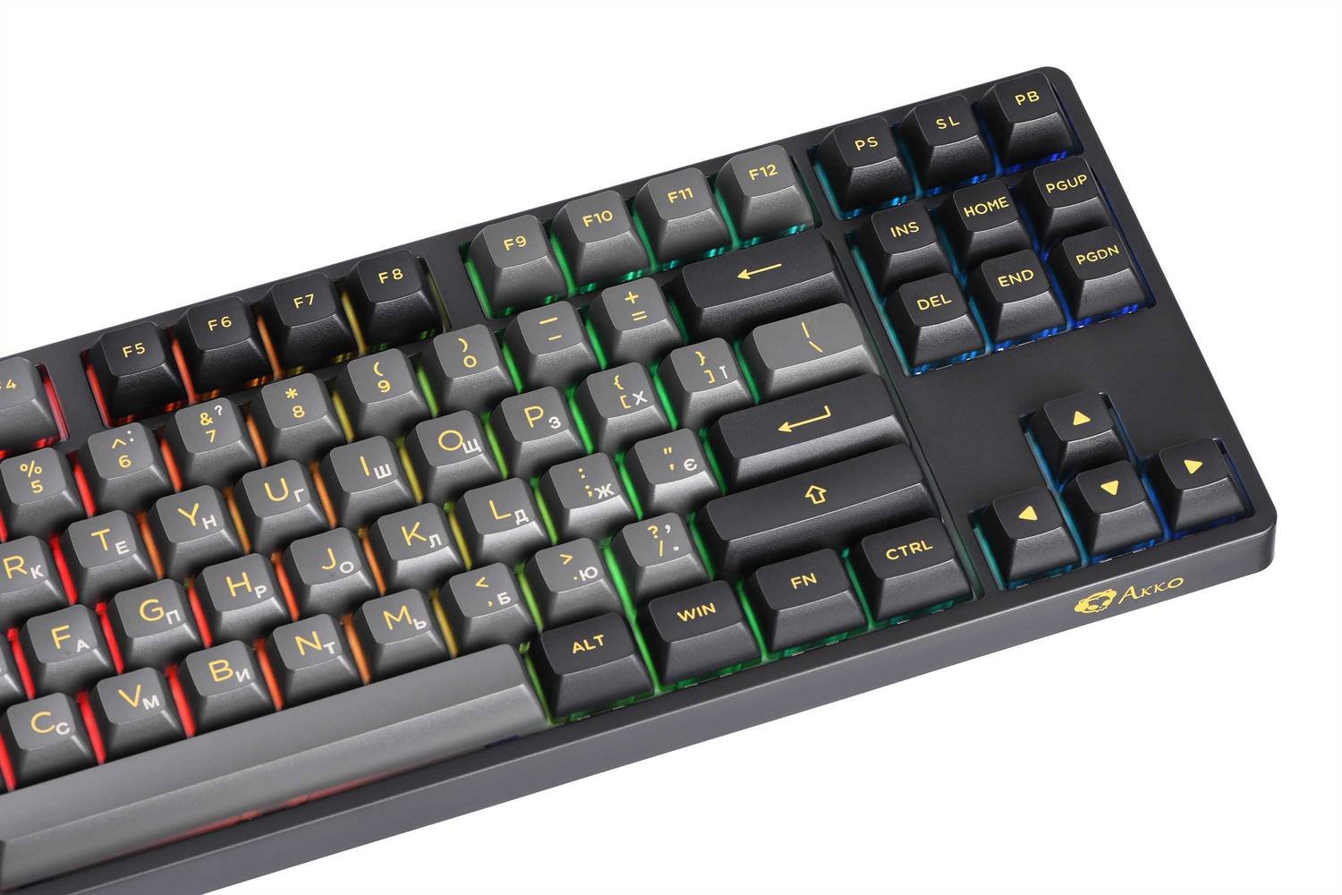 Build a PC for Keyboard AKKO 5087B Plus RGB Akko CS Silver Switches  (6925758620291) Black/Gold with compatibility check and compare prices in  France: Paris, Marseille, Lisle on NerdPart