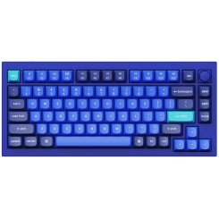 Клавіатура Keychron Q1 84 Key QMK RGB Gateron Phantom Yellow Hot-Swap Knob (Q1O4) Navy Blue