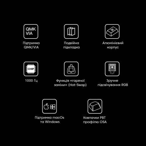 Клавіатура Keychron Q5 100 Key QMK RGB Gateron G PRO Blue Hot-Swap Knob (Q5N2Z) Silver Grey купити в Україні: Київ, Львів, Хмельницький, Тернопіль, Івано-Франківськ | Низька ціна, відгуки, характеристики від TELEMART фото