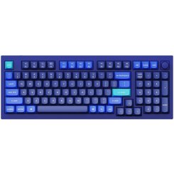 Клавіатура Keychron Q5 100 Key QMK RGB Gateron G PRO Red Hot-Swap Knob (Q5O1Z) Navy Blue