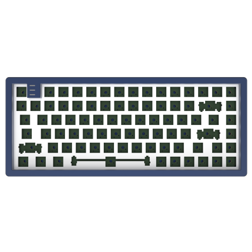 Купить Основание для клавиатуры Dark Project KD83A LTD Aluminum Barebones (KB-CST-831-502224) Blue - цена в Харькове, Киеве, Днепре, Одессе
в интернет-магазине Telemart фото