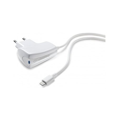 Мережевий зарядний пристрій Kit Mains Charger Lightning 2.4A (IP5PMCEU2A) White купити в Україні: Київ, Львів, Хмельницький, Тернопіль, Івано-Франківськ | Низька ціна, відгуки, характеристики від TELEMART фото