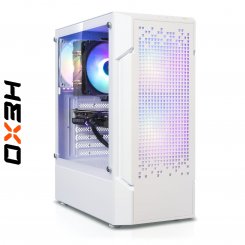 Компьютер HEXO Gaming RTX3050 Base (HGB-5500N3050-16S500WH) White / AMD Ryzen 5 5500 (3.6-4.2), 6 ядер / RTX 3050 / 16 ГБ (DDR4) / 500 ГБ (SSD)