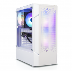 Компьютер HEXO Gaming RTX3050 Base (HGB-5500N3050-16S500WH) White