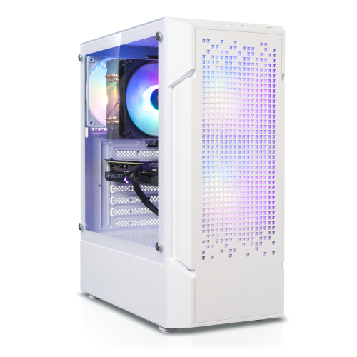 Купить Компьютер HEXO Gaming RTX3050 Base (HGB-5500N3050-16S500WH) White - цена в Харькове, Киеве, Днепре, Одессе
в интернет-магазине Telemart фото