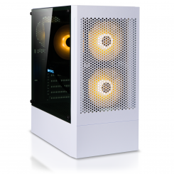 Комп'ютер HEXO Gaming GTX1660S Base (HGB-10100FN1660S-16S500WH) White / Intel Core i3-10100F (3.6–4.3 ГГц), 4 ядра / GTX 1660 Super / 16 ГБ (DDR4) / 500 ГБ (SSD)