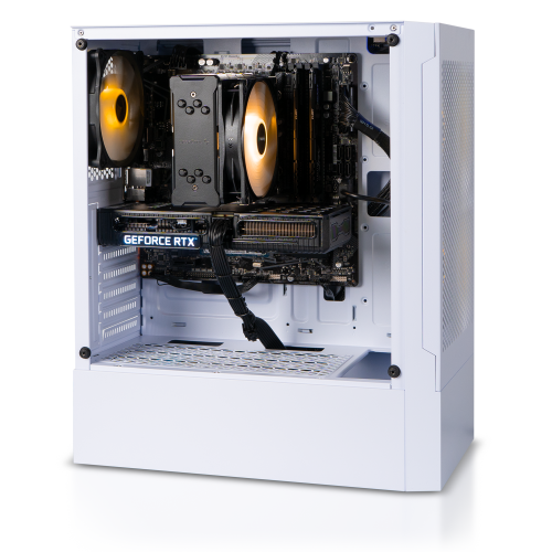 Продати Комп'ютер HEXO Gaming GTX1660S Base (HGB-10100FN1660S-16S500WH) White за Trade-In у інтернет-магазині Телемарт - Київ, Дніпро, Україна фото