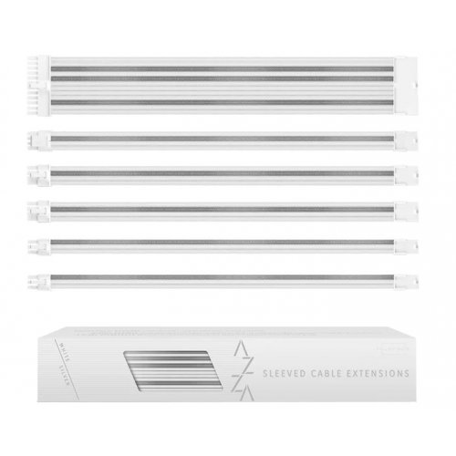 

Azza Sleeved Cable Extensions (ACAZ-002) White