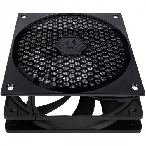 Купити Пиловий фільтр для вентилятора Silverstone FF121 (SST-FF121B) Black - ціна в Києві, Львові, Вінниці, Хмельницькому, Франківську, Україні | інтернет-магазин TELEMART.UA фото