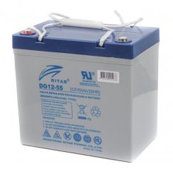 Аккумуляторная батарея Ritar 12V 55Ah (DG12-55)