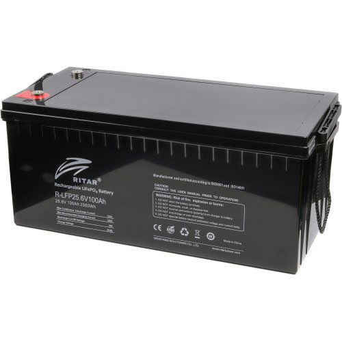 

Ritar R-LFP 25.6V 100Ah (R-LFP25.6V100Ah)