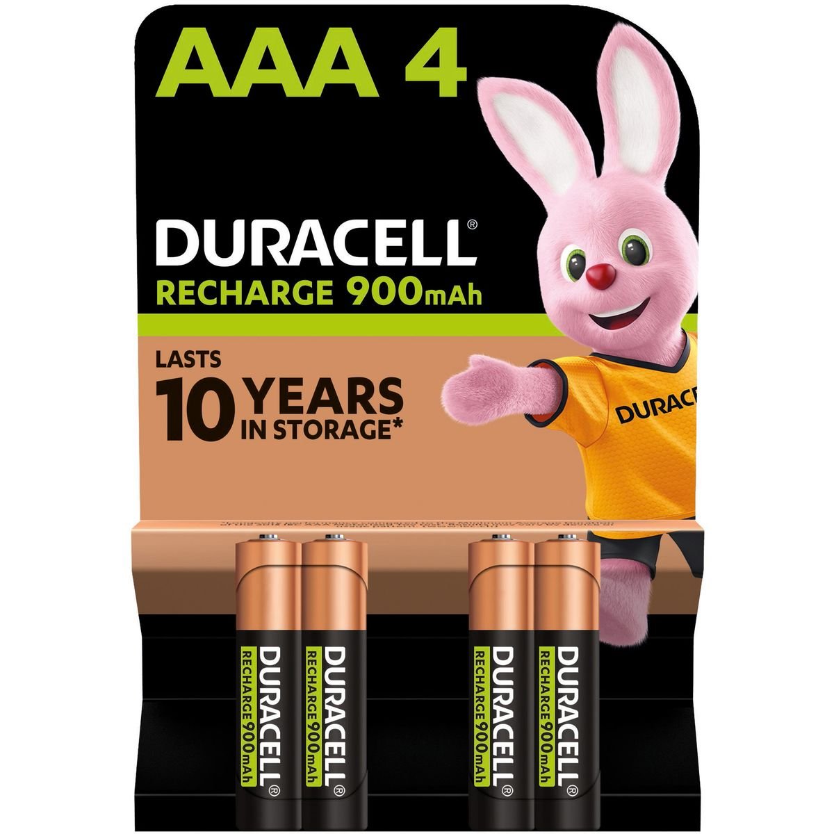 BATERIA RECARREGÁVEL HR03 AAA 900MAH 4 UNIDADES main image 0