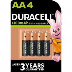 Аккумулятор Duracell AA HR6 1300mAh 4 шт. (5007324)