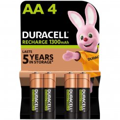 Акумулятор Duracell AA HR6 1300mAh 4 шт. (5007324)