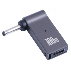 Адаптер STLab USB Type-C to DC Jack 7.4x5.0mm PD 100W (PD100W-7.4x5.0mm-DELL)