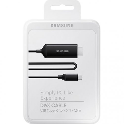 Купить Кабель Samsung DeX USB Type-C to HDMI 2.0 (EE-I3100FBRGRU) - цена в Харькове, Киеве, Днепре, Одессе
в интернет-магазине Telemart фото