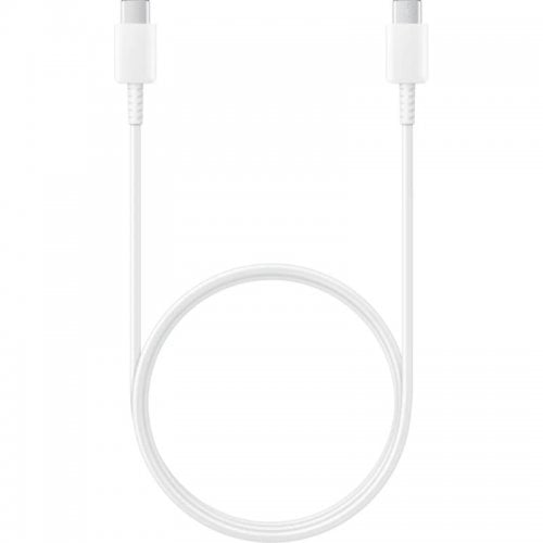 Купити Кабель Samsung USB Type-C to USB Type-C (60W) 1m (EP-DA705BWRGRU) White - ціна в Києві, Львові, Вінниці, Хмельницькому, Франківську, Україні | інтернет-магазин TELEMART.UA фото