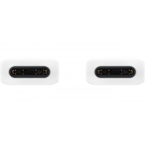 Купити Кабель Samsung USB Type-C to USB Type-C (60W) 1m (EP-DA705BWRGRU) White - ціна в Києві, Львові, Вінниці, Хмельницькому, Франківську, Україні | інтернет-магазин TELEMART.UA фото